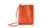 Crinkles Schoudertassen in maat standaard Oranje | 10%, Sieraden, Tassen en Uiterlijk, Tassen | Damestassen, Verzenden, Zo goed als nieuw