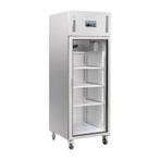 Polar Koeling met glazen deur |  RVS | 600L, Verzenden, Nieuw in verpakking