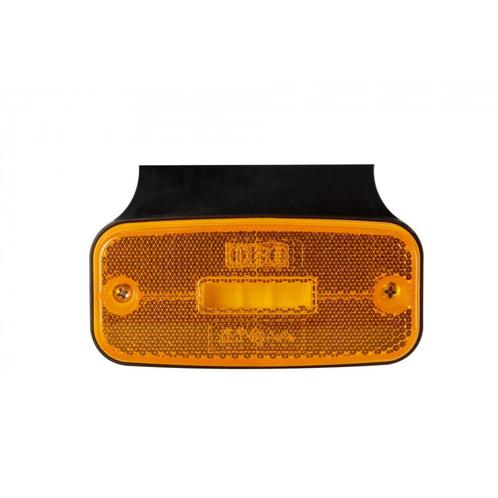 Zijmarkeringslamp Met Houder - Oranje - 12/24 Volt - Contour, Auto-onderdelen, Verlichting, Nieuw, Universele onderdelen, Ophalen of Verzenden