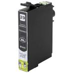 Huismerk Epson 29XL (T2991) cartridge zwart, Verzenden, Nieuw, Huismerk