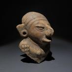 Maya Terracotta Figuur. ca. 600 - 900 na Christus. 12 cm