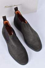 SANTONI - Suede chelsea boots - 6 - Chelsea boots - Maat: EU, Nieuw