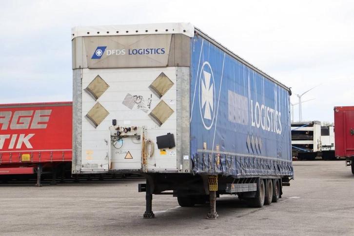 Veiling: Schuifzeiloplegger Schmitz Cargobull SCB*S3T 2013, Auto's, Vrachtwagens, BTW verrekenbaar, Overige brandstoffen, Overige kleuren