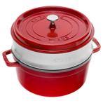 GGM Gastro | STAUB | LA COCOTTE - Kookpot met stoominzet - Ø, Verzenden, Nieuw