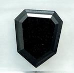 Diamant - 3.67 ct - Zevenhoekige trapsnede - Black - N/A, Sieraden, Tassen en Uiterlijk, Edelstenen, Nieuw