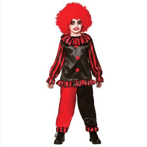 Killer clown kostuum kind, Hobby en Vrije tijd, Feestartikelen, Feestartikel, Nieuw, Verzenden