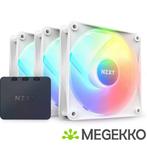 NZXT F120 Core - 120mm RGB Fan - Triple - White, Computers en Software, Computerkoelers, Verzenden, Nieuw