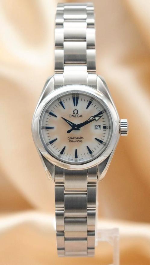 Omega Seamaster Aqua Terra 25777000 uit 2005, Sieraden, Tassen en Uiterlijk, Horloges | Dames, Polshorloge, Gebruikt, Verzenden