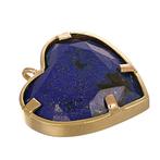 Hanger - 18 karaat Geel goud - 17.00ct. tw. Lapis lazuli