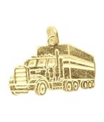 Gouden Vrachtwagen ketting hanger, Sieraden, Tassen en Uiterlijk, Verzenden, Nieuw