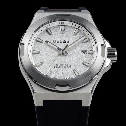 Ublast - Beyond - Automatic Swiss Made - REF.UBBEYS42WH -, Sieraden, Tassen en Uiterlijk, Horloges | Heren