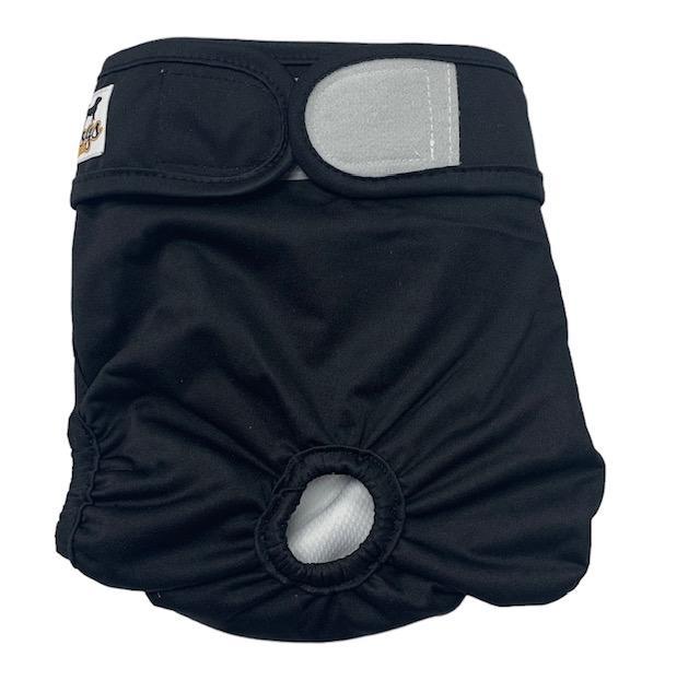 Loopsheidbroekje Zwart - Diverse maten (MedischLoopsheid), Dieren en Toebehoren, Hondenkleding, Hondenbroek, Nieuw, Ophalen of Verzenden