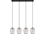 Hanglamp Grid Ø 16cm 4-lichts - R31374032, Huis en Inrichting, Lampen | Hanglampen, Verzenden, Nieuw