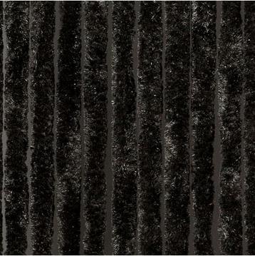Vliegengordijn kattenstaart zwart 90x220cm