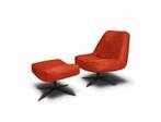 Fauteuil Ego - fauteuils - Oranje, Nieuw, Leer