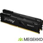 Kingston DDR4 FURY Beast 2x8GB 3200, Computers en Software, RAM geheugen, Verzenden, Nieuw