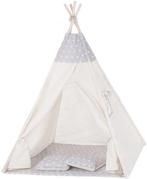 Tipitent kind Wigwam - beige met grijs - 100% katoen - 16..., Ophalen of Verzenden, Nieuw