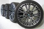 BMW X5 G05 X6 G06 745i 22 inch velgen Pirelli Zomerbanden Or, Gebruikt, Velg(en), Overige maten, Ophalen of Verzenden