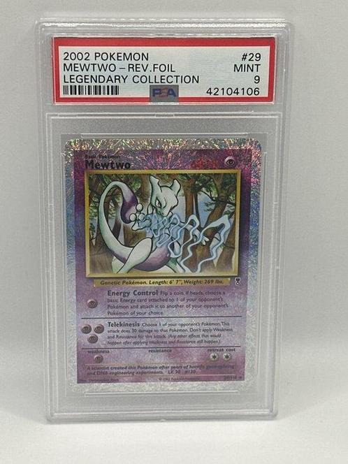 Pokémon - 1 Graded card - mewtwo legendary collection, Hobby en Vrije tijd, Verzamelkaartspellen | Pokémon