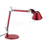 Artemide Tolomeo Micro Tavolo, rood - met lampvoet, Huis en Inrichting, Lampen | Tafellampen, Verzenden, Nieuw