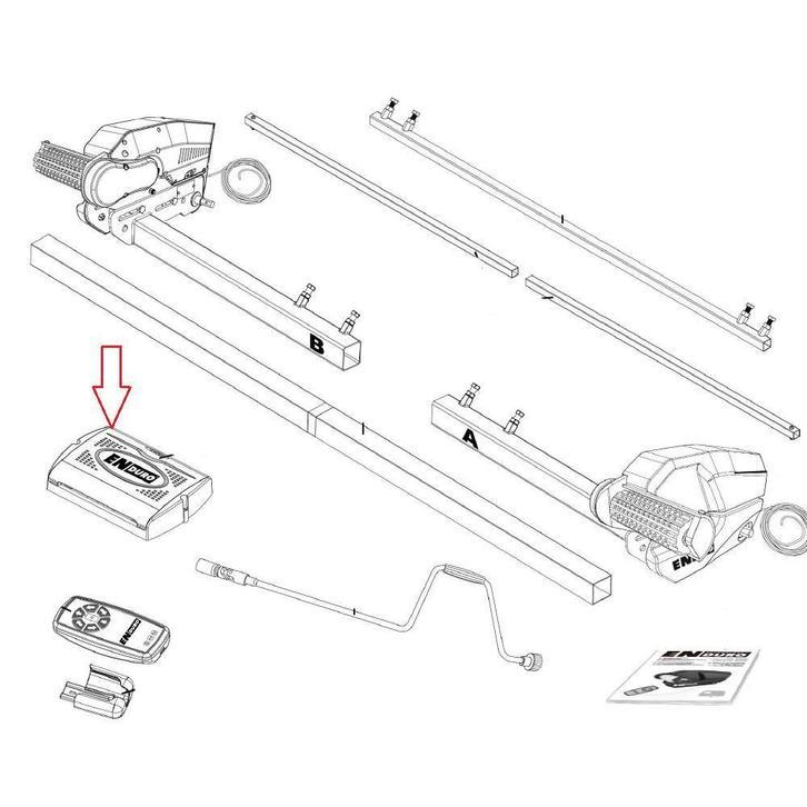 Enduro Electronica Besturingskast EM303A(+) / EM313A, Doe-het-zelf en Verbouw, Elektra en Kabels, Ophalen of Verzenden