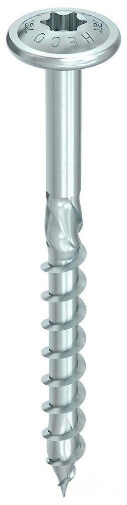 HECO TOPIX-Plus tellerkopschroef - 8x220mm - verzinkt -, Doe-het-zelf en Verbouw, IJzerwaren en Bevestigingsmiddelen, Ophalen of Verzenden