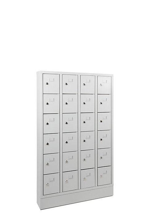 Mini lockerkast afsluitbaar, 24 deurs, 131x80x15cm, Zakelijke goederen, Kantoor en Winkelinrichting | Kantoormeubilair en Inrichting