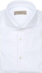 John Miller Overhemd Twill Wit maat 39 Heren, Kleding | Heren, Overhemden, Verzenden, Nieuw, Wit, John Miller