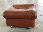 Poef - Hout, Leder, Naaldhout, Plastic - Poef