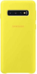 Samsung Silicone Cover - voor Samsung Galaxy S10 - Geel, Telecommunicatie, Mobiele telefoons | Hoesjes en Frontjes | Overige merken