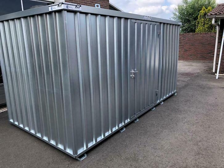 Nog een aantal op voorraad! Container tuinhuis | Koop nu!, Tuin en Terras, Bergingen en Tuinkasten, Containerberging, Nieuw, Metaal