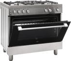 Beko gasfornuis 90cm breed met gasoven, Witgoed en Apparatuur, Fornuizen, Ophalen, 60 cm of meer, Nieuw, Gas