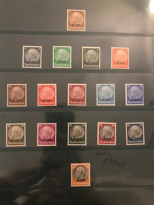 Duitse Rijk - Bezetting van Luxemburg (1940-1941) 1940/1944, Postzegels en Munten, Postzegels | Europa | Duitsland