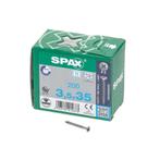 Spax Spaanplaatschroef platverzonken kop RVS pozidriv, Doe-het-zelf en Verbouw, IJzerwaren en Bevestigingsmiddelen, Ophalen of Verzenden