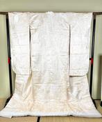Shiromuku huwelijksbruiloft ceremoniële witte kimono - geen
