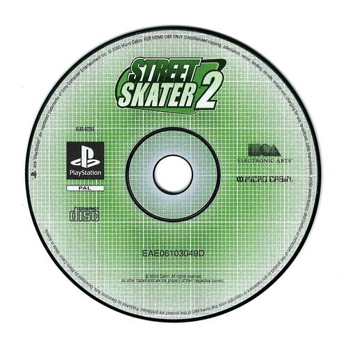 Street Skater 2 (losse disc) (PlayStation 1), Spelcomputers en Games, Games | Sony PlayStation 1, Gebruikt, Verzenden