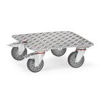 Aanbieding: Rolplateau 250 kg 500x500 met aluminium kwintet