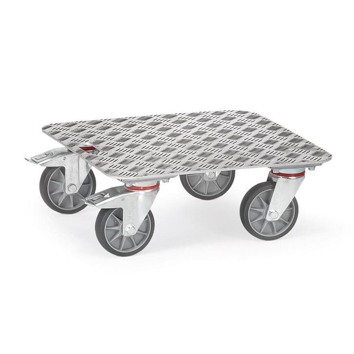 Aanbieding: Rolplateau 250 kg 500x500 met aluminium kwintet, Zakelijke goederen, Machines en Bouw | Heftrucks en Intern transport