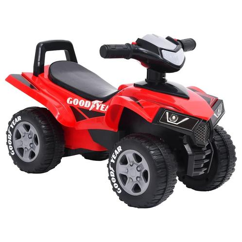 vidaXL Loopquad Goodyear rood, Kinderen en Baby's, Speelgoed | Buiten | Voertuigen en Loopfietsen, Nieuw, Verzenden