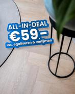Plak pvc Visgraat licht grijs |  Belakos Palazzo Visgraat XL, Huis en Inrichting, Stoffering | Vloerbedekking, Ophalen, Nieuw