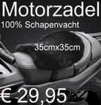 Motorzadel Schapenvacht 35cmx35cm zadelkussen bont € 29,95, Motoren, Overige Motoren, Ophalen of Verzenden