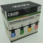 Calex LED Lichtsnoer 10 meter 10 lampen RGB met afstandsb..., Nieuw, Ophalen of Verzenden