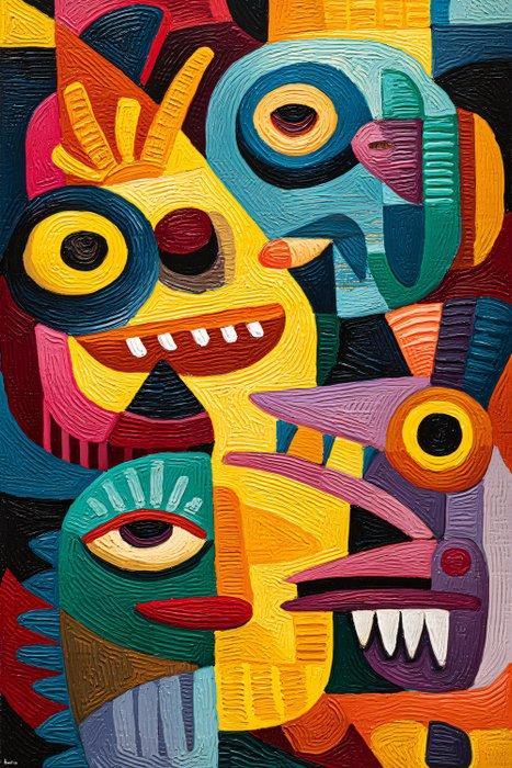 Felix van Horst - Whimsical Whirl (XXL), Antiek en Kunst, Kunst | Designobjecten