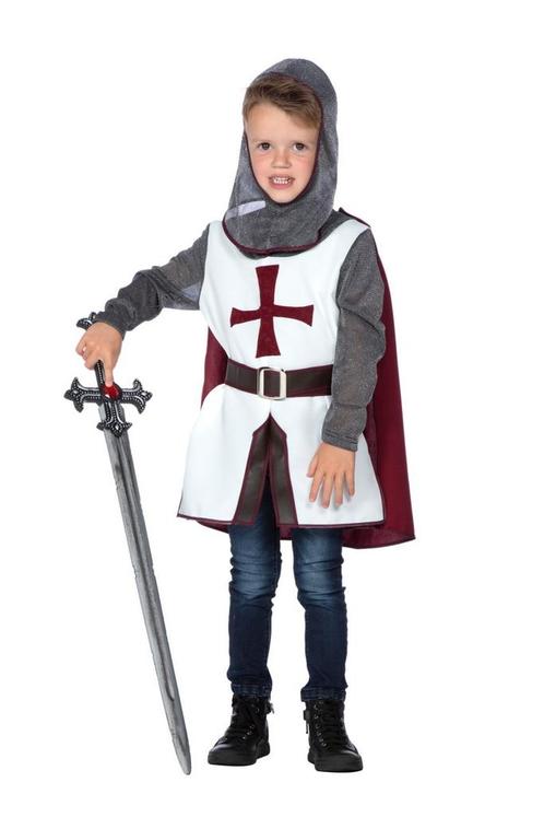 Ridder Kostuum Kind Kruis 4 delig, Kinderen en Baby's, Carnavalskleding en Verkleedspullen, Nieuw, Verzenden