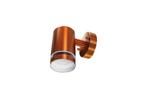 Integral wandlamp koper IP65 voor 1x GU10 LED lamp (niet..., Ophalen of Verzenden, Nieuw