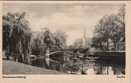 ZWOLLE - Sassenpoortenbrug, Verzamelen, Ansichtkaarten | Nederland, Verzenden