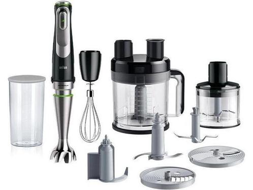 Braun MQ 9195XLI - Staafmixer - 1200 W - Zwart, Witgoed en Apparatuur, Keukenmixers, Nieuw, Verzenden