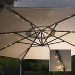HI Parasollamp - tuinlamp - lichtslinger - solar - LED 130, Tuin en Terras, Buitenverlichting, Nieuw, Verzenden