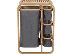 Bo-Camp Kemptown - Urban Outdoor - Kast met 4 manden - Grijs, Verzenden, Nieuw