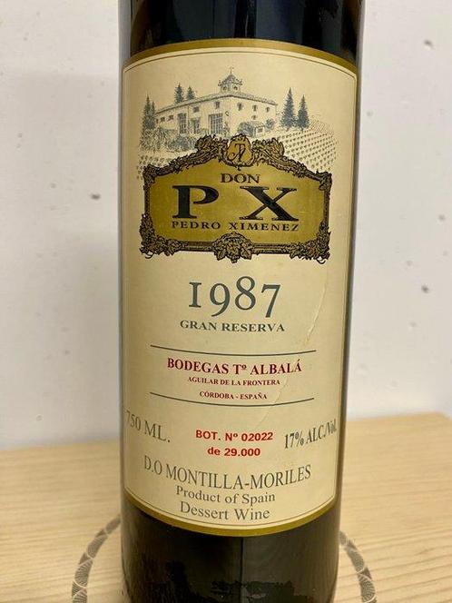 1987 Bodegas Toro Albalá, Don PX - Andalusië Gran Reserva,, Verzamelen, Wijnen